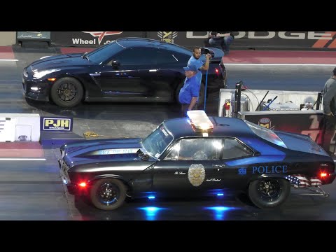 Domestic vs Import - drag racing