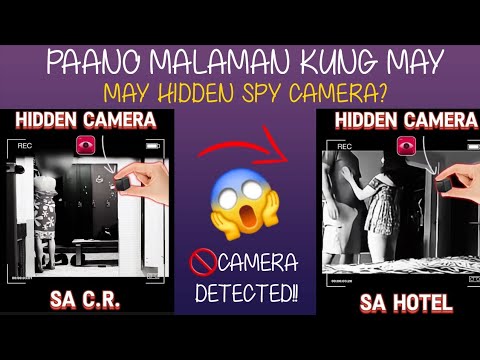 PAANO MAdeDETECT KUNG MAY HIDDEN CAMERA SA MGA HOTEL ROOMS?? #howto #paano #tipsandtricks #tutorial