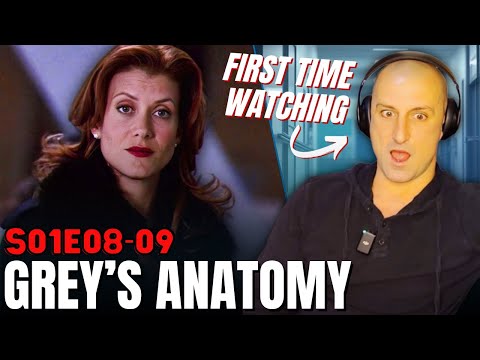 should I even watch SEASON 2? WHY did they end GREYS ANATOMY like THIS? | FIRST WATCH | S01E8 & E9