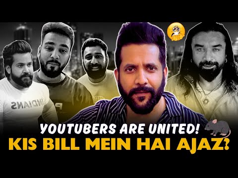 AJAZ KHAN EXPOSED: Youtubers Stand United Vs Threat! Debate Challenge by Peepoye