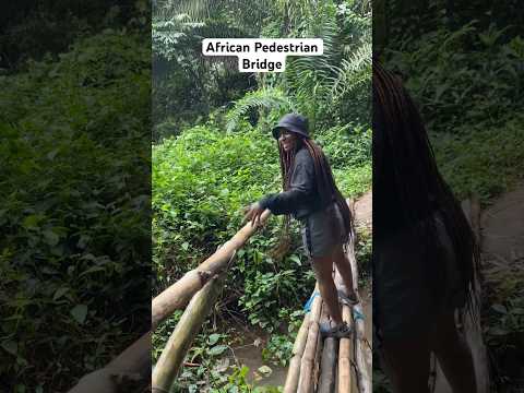 African Pedestrian Bridge #youtubechamps #africa #nigeria #lifestylevlog #letsgetsocial