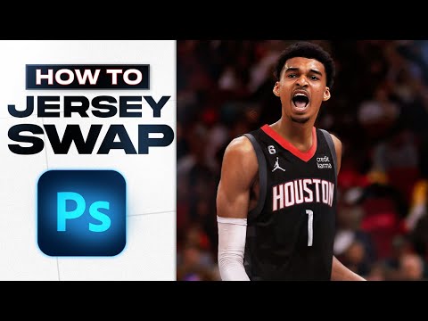 Make Fire NBA Jersey Swaps Right Now! 🔥  | Photoshop Tutorial |  Cal So Scoped