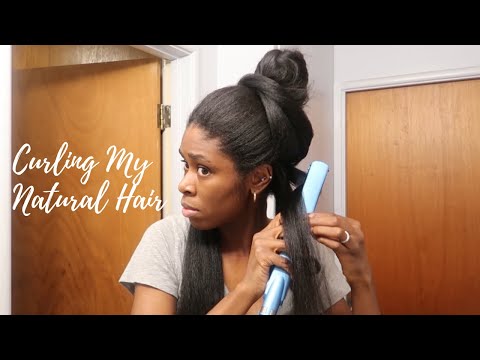 Curling My Natural Hair