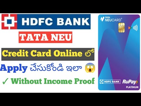 How to Apply Tata Neu Puls Credit Card in Telugu 2023|Tata Neu HDFC Bank Credit Card Telugu