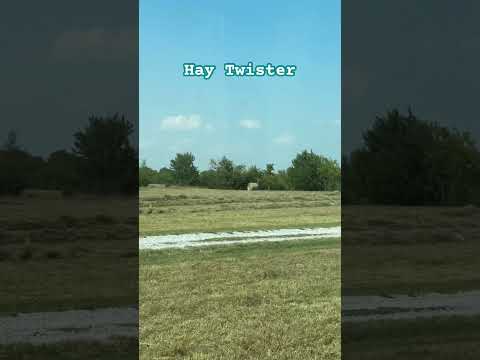 Hay tornado destroying windrows #countrymusic #twister #shortsvideo #agriculture