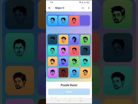 Major New update | Puzzle Durov update Major | Major Puzzle Durov | Major combo