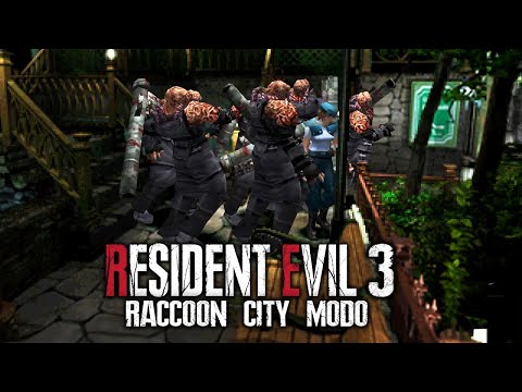 【最終回】バイオ３のヘビーモードを更に鬼畜にしたラクーンシティモードに初挑戦＃３【 Resident Evil 3 raccoon city MOD】