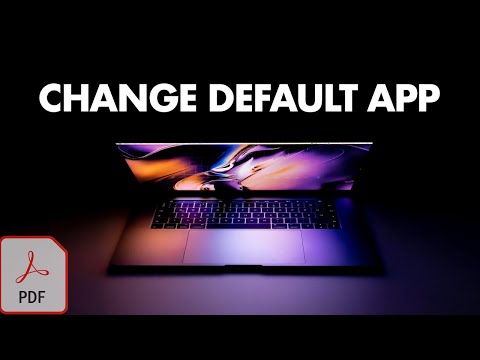 How To Change The Default Opening App In Mac