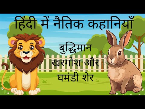 सिंहावर सश्याची युक्ती | शहाणा ससा कथा