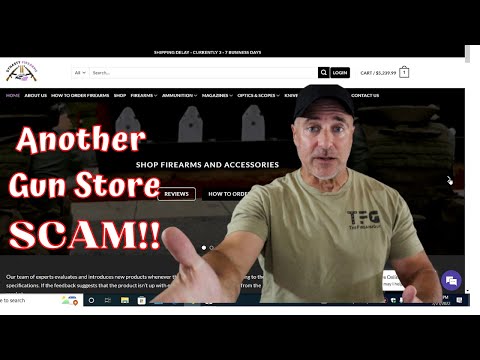 Online Gun Store Scam - Proven - TheFirearmGuy