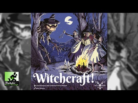 Witchcraft! ►►► from the designers of Undaunted comes another great solo card game for Halloween!