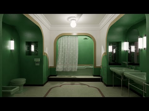 You're in The Green Bathroom at a ball that's downstairs (1921 Overlook Hotel ambience) 3 HOURS ASMR