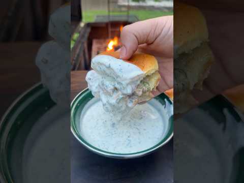 Chicken Bacon Ranch Sliders | Over The Fire Cooking by Derek Wolf