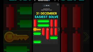 Mini Game Today 31 December Hamster Kombat How To Solve Mini Game Puzzle in Hamster Kombat (100%)