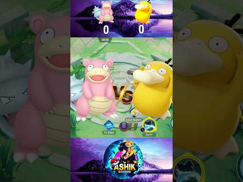 Slowbro vs Psyduck Ultimate Showdown 💥|| Pokemon unite