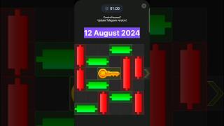 12 August Hamster Kombat Daily Mini Game | Daily Mini Hamster Kombat today #hamsterkombat