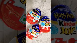 Kinder Joy Harry potter Unpacking #chocolate #shorts #asmr #kinder