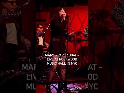 Flashback to when we performed Mary’s Paper Boat to a Sold Out NYC