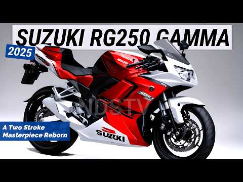 2025 SUZUKI RG250 GAMMA Unveiled: A Two Stroke Masterpiece Reborn