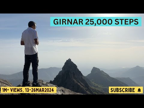 GIRNAR 25,000 STEPS | GIRNAR PART 2 | JAIN TEMPLE | SEHSAVAN | Guru Dattatreya Mandir