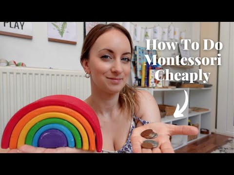 How To Do Montessori Cheaply