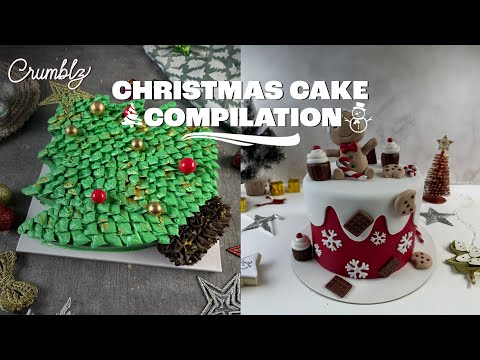 Top Christmas Cake Ideas Compilation | Festive & Delicious Holiday Cakes