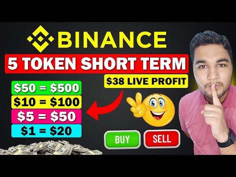 Earn $38 On Binance Live - Best Crypto To Buy Now | Binance Se Paise Kaise Kamaye || Binance Trading