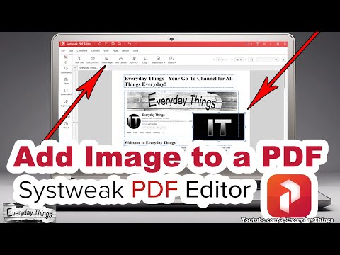 How to Easily Insert an Image into a PDF Using Systweak PDF Editor