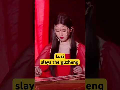 Lusi's Masterful Guzheng #zhaolusi #chineseactress #chinesedrama #achowtv #bts #jungkook