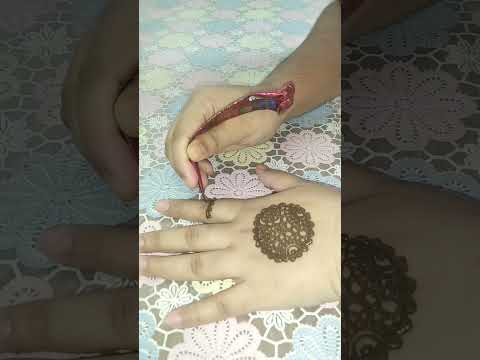 Simple Mehedi design art || Mandala design || S M Beautiful Moment