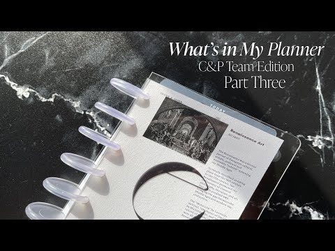 What's in My Planner | Team Edition | Part Three | Planner Flip Through | Cloth & Paper