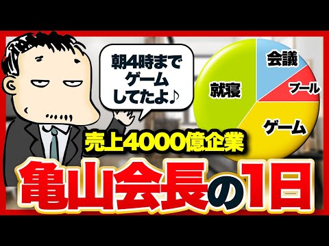 【実は暇？】4000億企業を経営するDMM亀山会長の1日の時間の使い方を聞いてみた