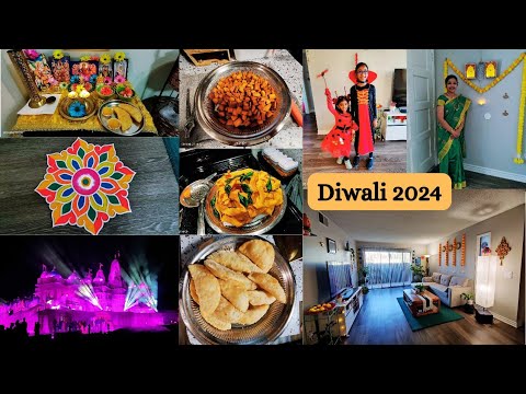 How we celebrate Diwali in Foreign Country | Home Decor, Traditional Clothes, Snacks and more ...