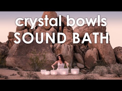 Crystal Bowls Sound Bath 2021 ~ Sound Healing Vibration with Michelle Berc