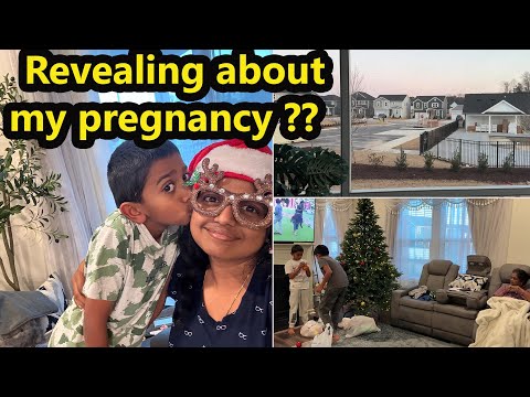 Details about my pregnancy question?🎄Christmas tree is ready with our backyard tour ~Family Traveler