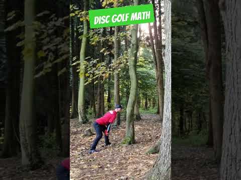 Disc Golf Math Putting / #shorts