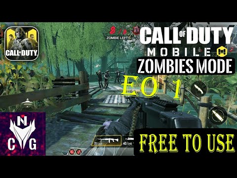 Call Of Duty Mobile | *NEW* Zombies Mode Gameplay | No Copyright Gameplay Uddip