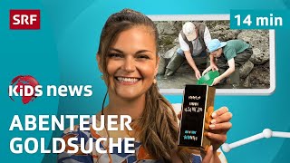 SRF Kids News: Wertvolles Gold – die Suche nach dem einzigartigen Metall | Kindervideos