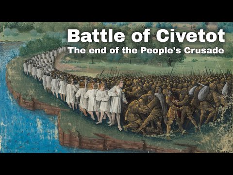 21st October 1096: Battle of Civetot destroys the People's Crusade at the start of the First Crusade