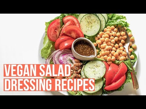 3 Vegan Salad Dressing Recipes [Oil-Free] | Whole Food Plant-Based 🌿