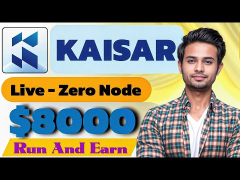 Kaisar Network Airdrop - Run Extension Node Earn Rewards - 8000 Dollar Potential