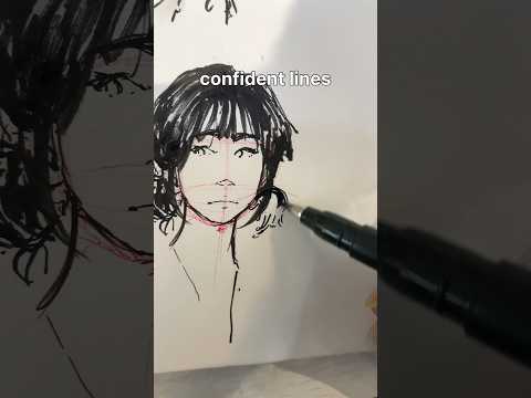 How to DRAW faces!! (Easy way)🔥 -#art