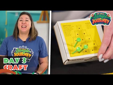 Tricky Triangle Game! | The Great Jungle Journey VBS: Day 3 Craft