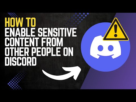 How to ENABLE SENSITIVE CONTENT from OTHER PEOPLE on DISCORD (Don't blur image)