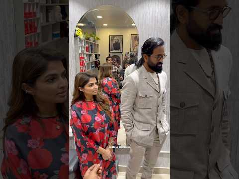 భార్యతో కలిసి ఈవెంట్ కి వచ్చిన మంచి విష్ణు Manchu Vishnu With Wife at Event