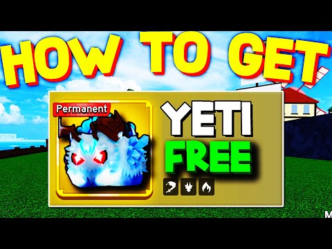 HOW TO GET NEW PERMANENT YETI FRUIT FOR FREE in BLOX FRUITS! ROBLOX