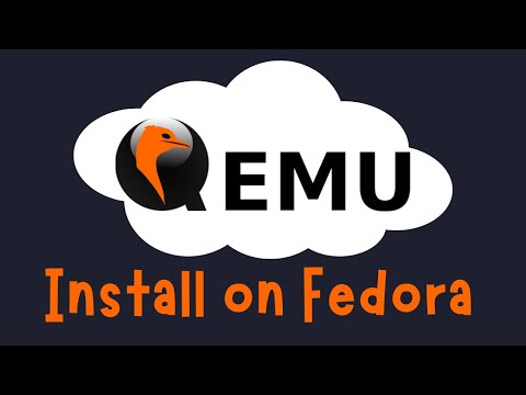 How to install QEMU/KVM on Fedora