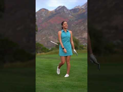 #golfshorts Golf swing basics | Golf swing slow motion | Golf girl hot women golf girls #golfgirl