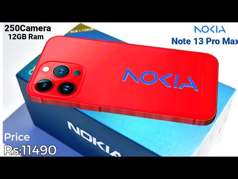 Nokia Note 13 Pro Max - 7000mAh Battery, 250Camera, 5G, 12GB Ram,512GB,Hand's On,Specs Get a Website