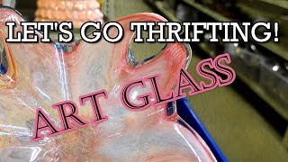 Thrifting for Art Glass! | eBay Reselling | Vintage Glassware